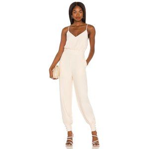 Lovers and Friends Eddie Jumpsuit White Straps Tie Back Cuff Party XXS NWT $188
